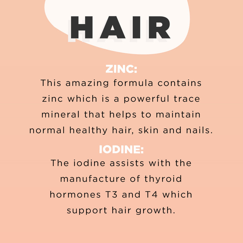 Hair + Energy Formula - 60 Capsules