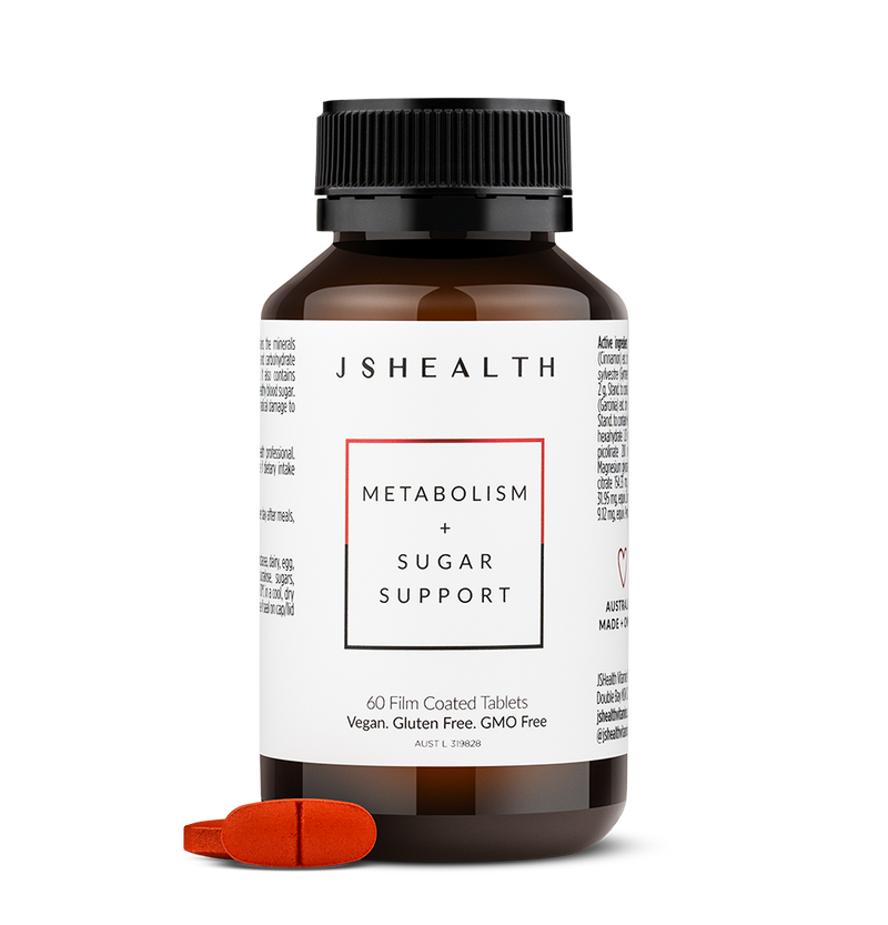 Metabolism + Sugar Support - 60 Tablets